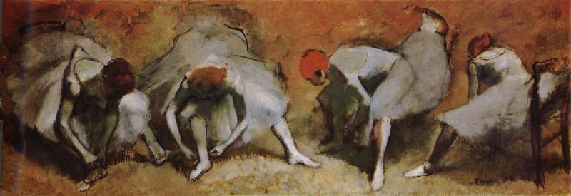 Edgar Degas A picture of Russian dance oil painting picture